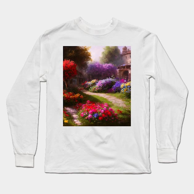 Secret Land Long Sleeve T-Shirt by Fantasyscape